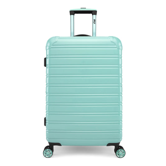 Hardside Fibertech Luggage 24" Checked Luggage, Mint