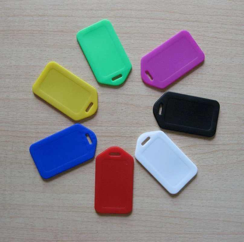 10 Travel Luggage Bag Tag Plastic Suitcase Baggage Office Name Address ID Label