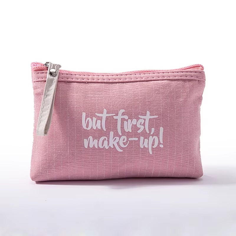 Cosmetic Storage Bag Travel Makeup Bag Travel Storage Bag Zip Lock Organizer Cosmetic Travel Women'S Outdoor Coin Purse