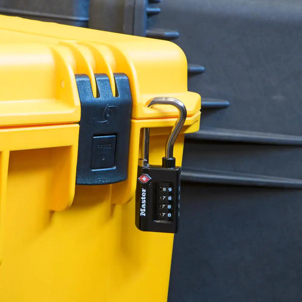 TSA Approved Combination Luggage Lock, Resettable, Extended Shackle