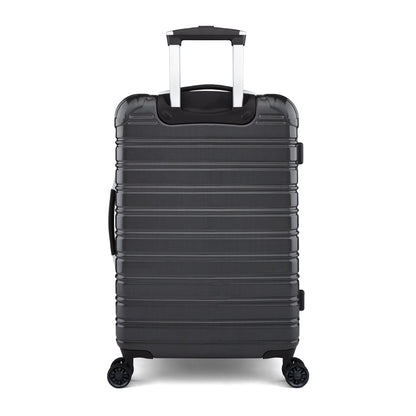 Hardside Fibertech Luggage 20" Carry-On Luggage, Black