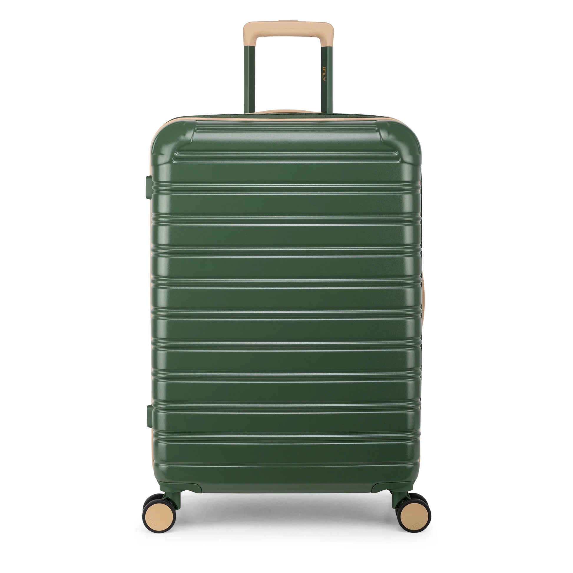 Hardside Fibertech Limited Edition 2-Piece Set, 20" Carry-On and 28" Checked Luggage, Evergreen