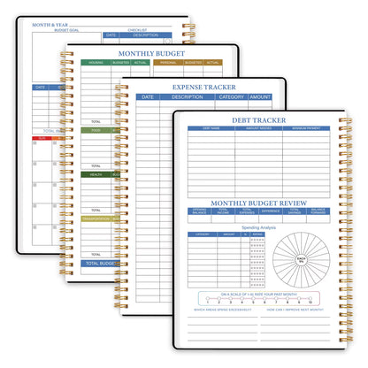 Travel Planning Notepad Budget Planner Organize and Manage Your Finances Effectively A5 Undated Notebook 100G Paper