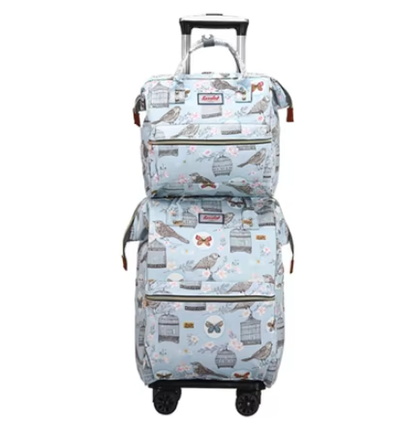 2020 Carry on Hand Luggage Travel Luggage Bag Sets Women Rolling Luggage Bag Women Travel Trolley Bags Wheels Wheeled Backpack