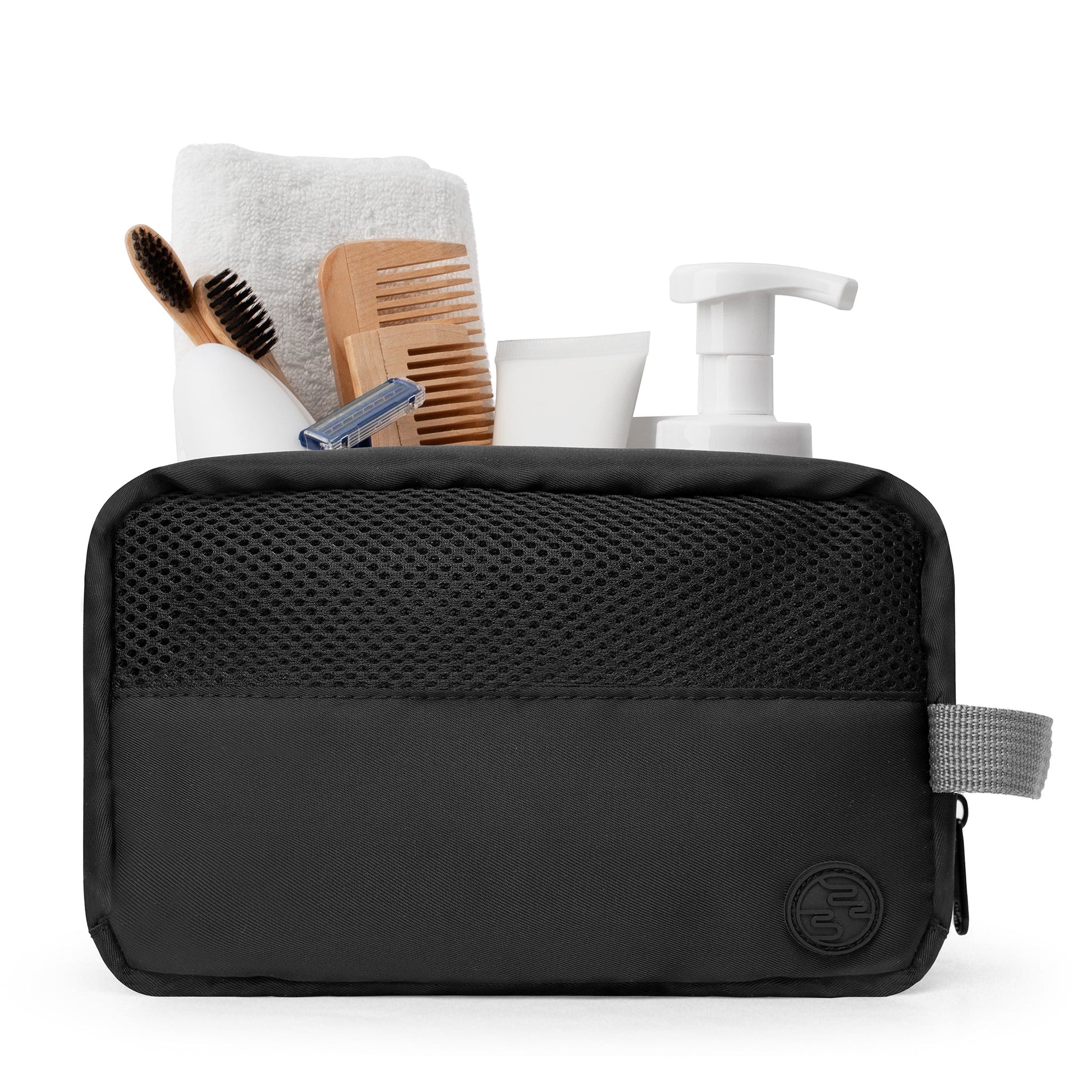 Unisex Travel Toiletry Kit Black