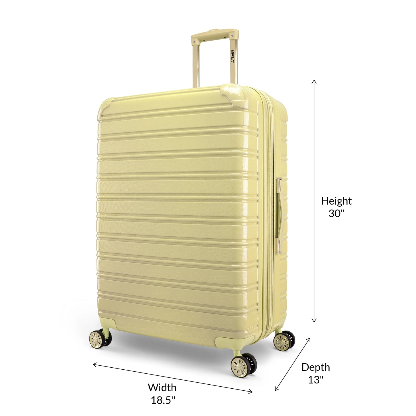 Hardside Checked Luggage Fibertech 28", Sunshine