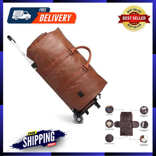 Rolling Garment Bags,Garment Bag with Wheels Travel Garment Bag with Shoe