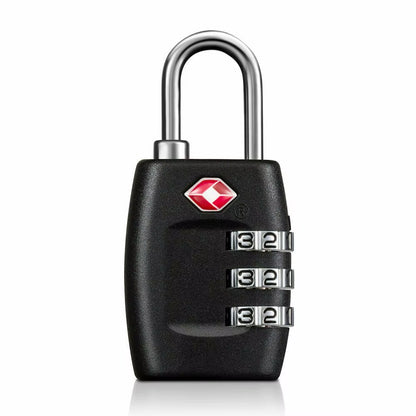 Sturdy Duffle Bag Locker Code Lock 3 Position Resettable Lock Password TSA Luggage Lock Combination Lock