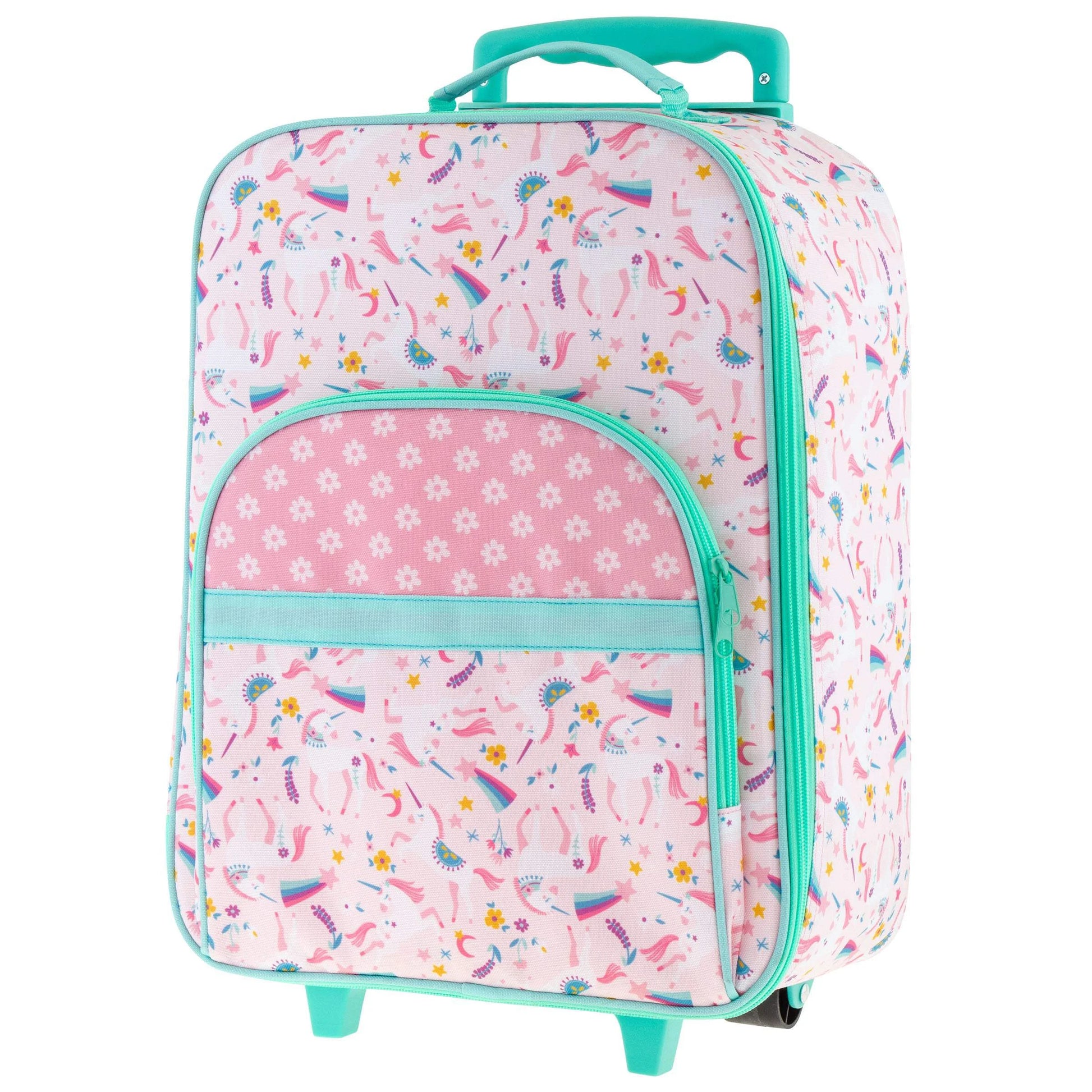 , Rolling Luggage, Carry on Luggage for Kids, Expandable, Unicorn