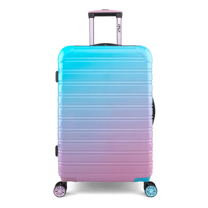 Hardside Fibertech Luggage 24" Checked Luggage, Cotton Candy