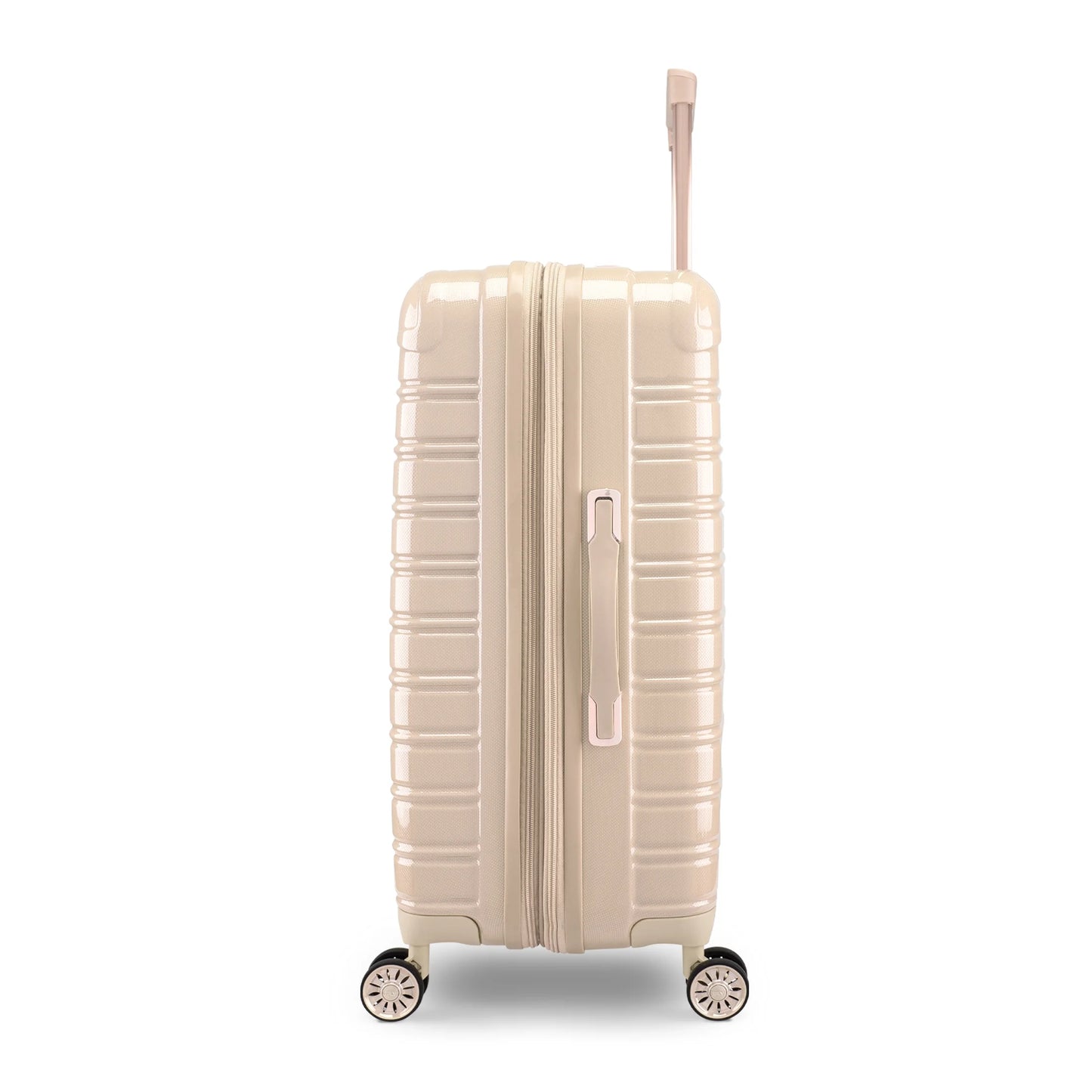 Hardside Fibertech Luggage 24" Checked Luggage, Champagne