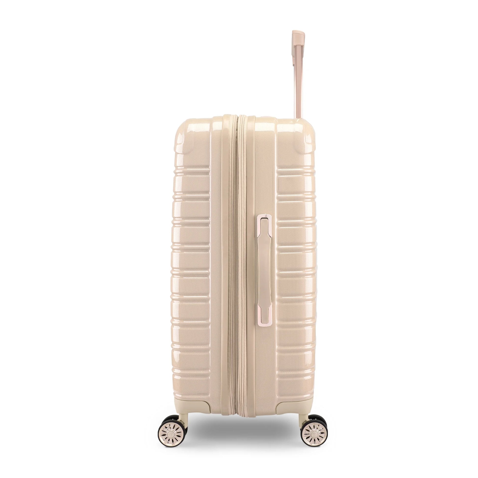 Hardside Fibertech Luggage 24" Checked Luggage, Champagne