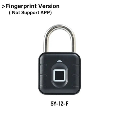 Electronic Lock Tuya Bluetooth Fingerprint Padlock Digital Luggage Lock APP Temporary Password Remotely IP67 Decompression Toys