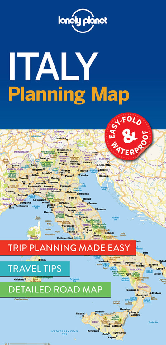 Travel Guide:  Italy Planning Map - Folded Map: 9781786579072