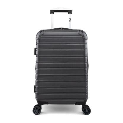 Hardside Fibertech Luggage 20" Carry-On Luggage, Black