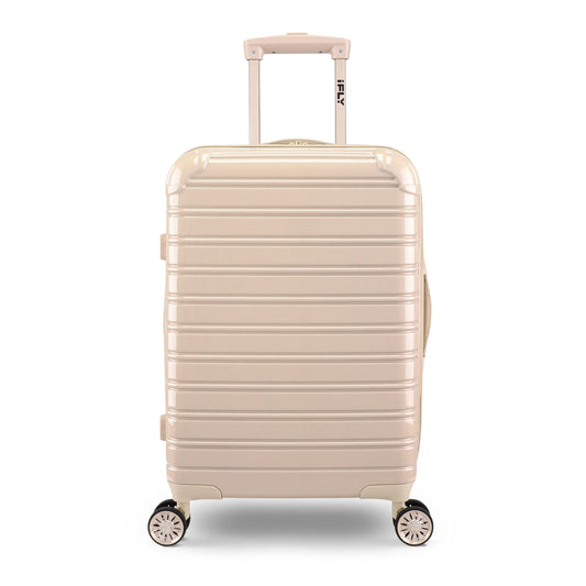 Hardside Fibertech Luggage 20" Carry-On Luggage, Champagne