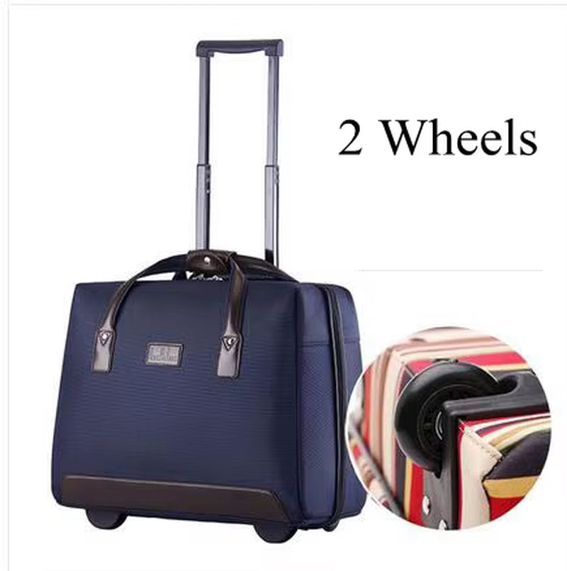 Women Carry on Hand Luggage Bag Trolley Bag with Wheels Rolling Luggage Bag Cabin Travel Bag Wheels Travel Luggage Suitcase