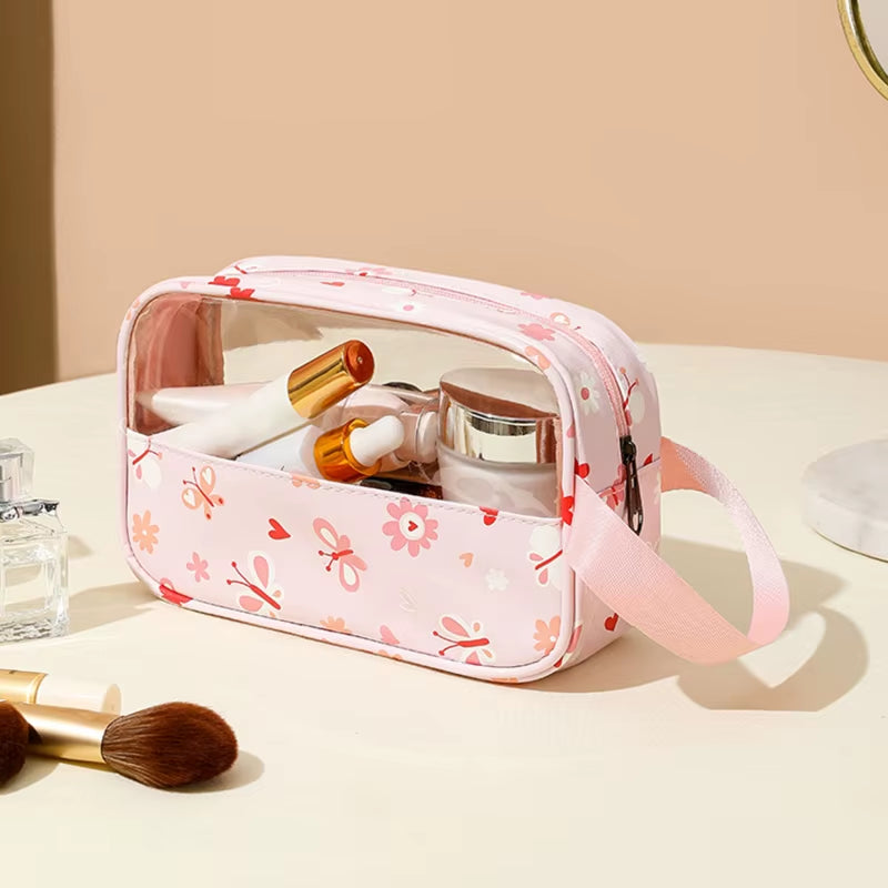 Transparent Toiletry Packaging Travel Cosmetic Bag Waterproof Travel Bag Toiletry Bags Portable Travel Business Beach Bags