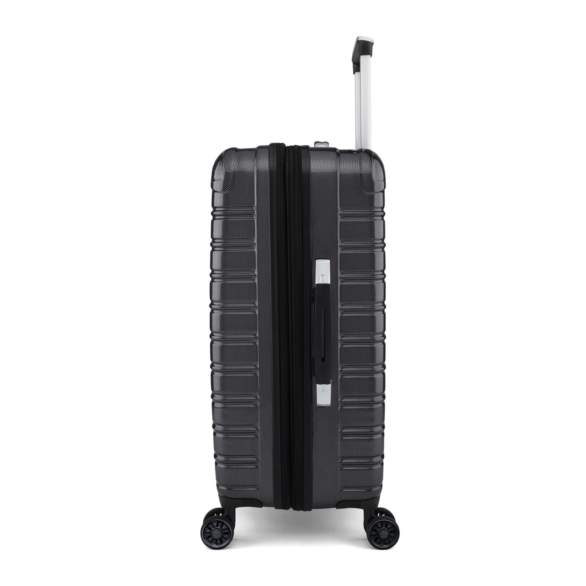 Hardside Fibertech Luggage 20" Carry-On Luggage, Black