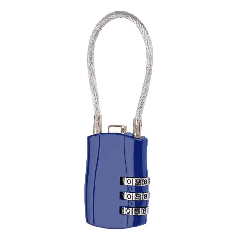 1Pc Luggage Travel Lock, School Gym Storage Cabinet Luggage Lock, File Cabinet Tool Box Case Password Lock