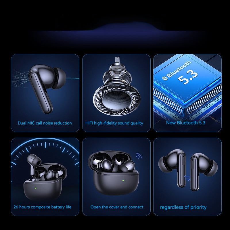 Wireless Bluetooth Noise Reduction In-Ear Headphones