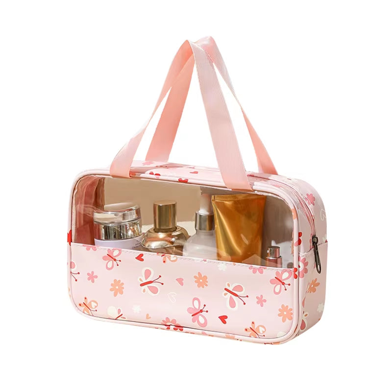 Transparent Toiletry Packaging Travel Cosmetic Bag Waterproof Travel Bag Toiletry Bags Portable Travel Business Beach Bags