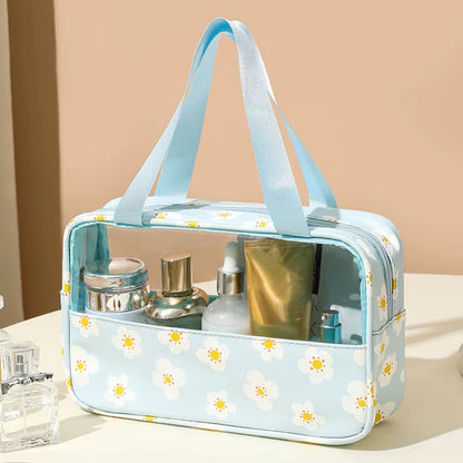 Transparent Toiletry Packaging Travel Cosmetic Bag Waterproof Travel Bag Toiletry Bags Portable Travel Business Beach Bags