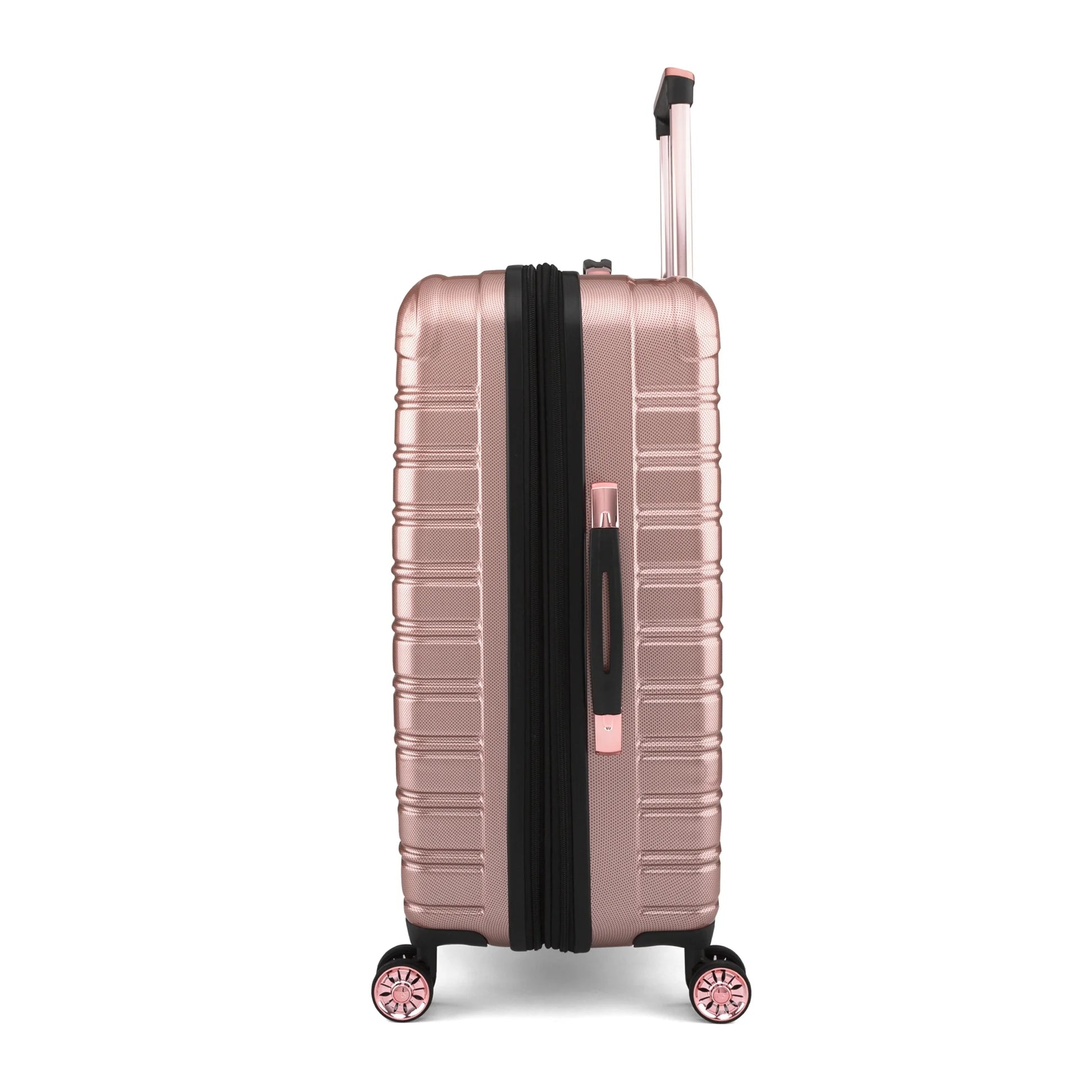 Hardside Fibertech Luggage 20" Carry-On Luggage, Rose Gold