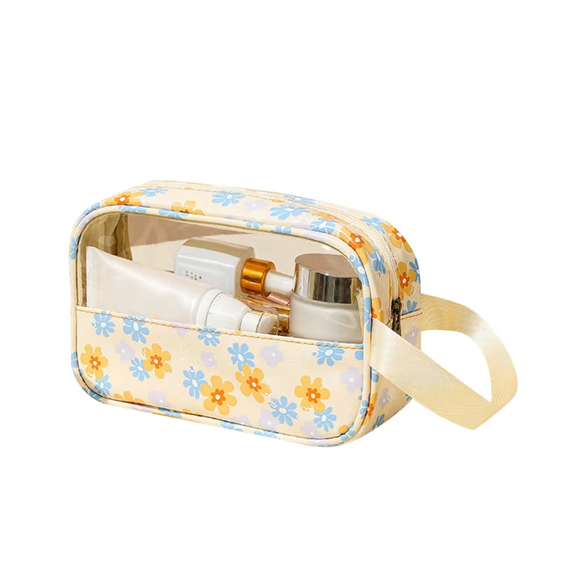 Transparent Toiletry Packaging Travel Cosmetic Bag Waterproof Travel Bag Toiletry Bags Portable Travel Business Beach Bags