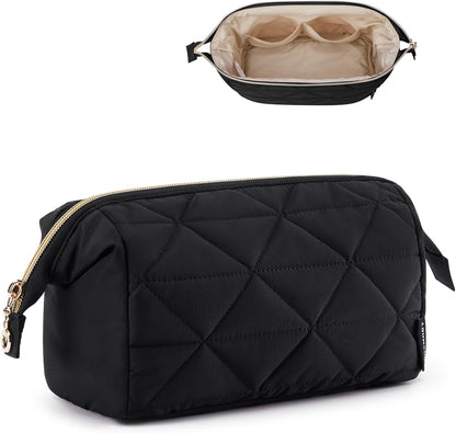 Travel Makeup Bag + Puffy Makeup Bag