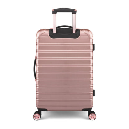 Hardside Fibertech Luggage 20" Carry-On Luggage, Rose Gold