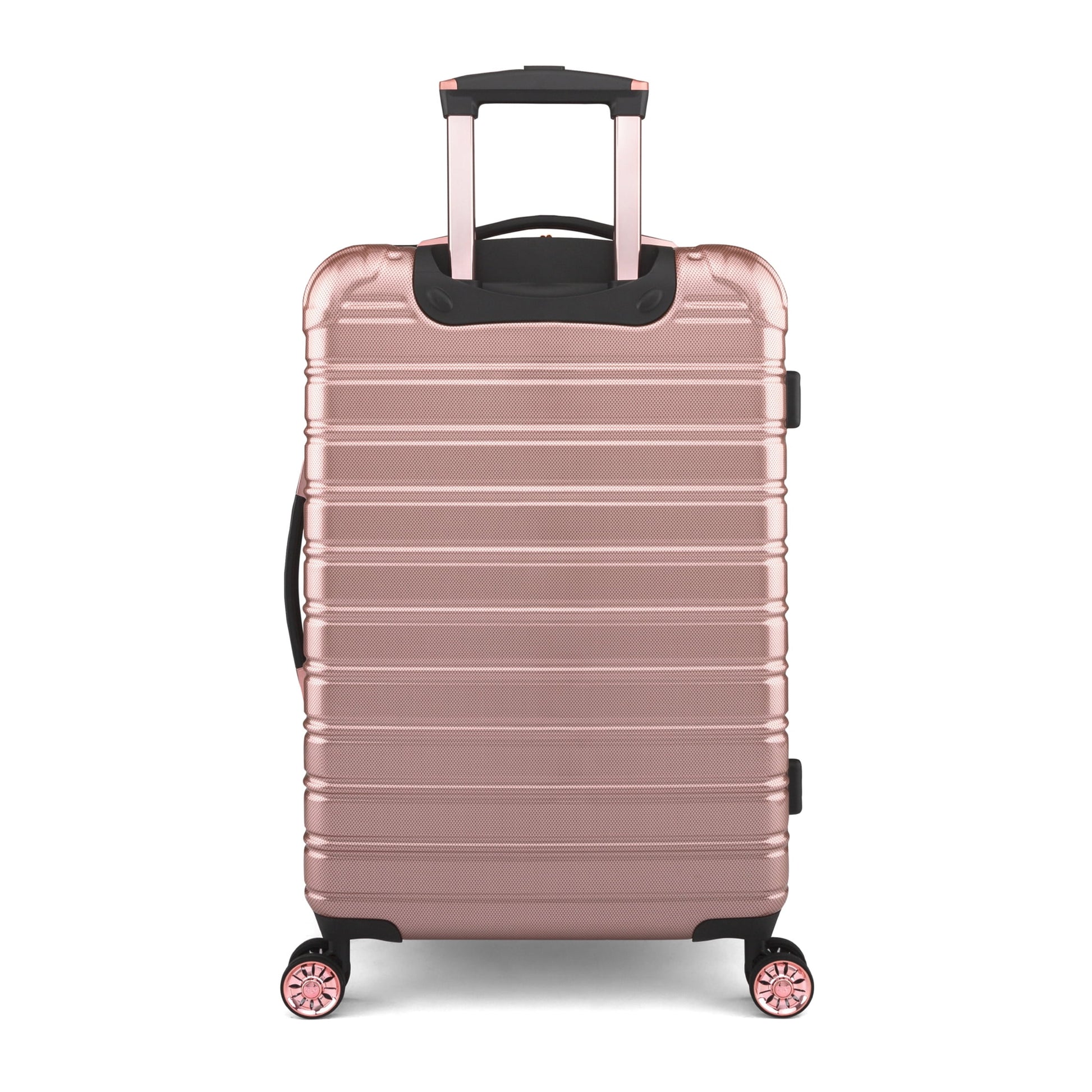 Hardside Fibertech Luggage 24" Checked Luggage, Rose Gold