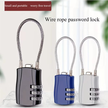 1Pc Luggage Travel Lock, School Gym Storage Cabinet Luggage Lock, File Cabinet Tool Box Case Password Lock